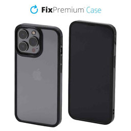 FixPremium - Caz Invisible pentru iPhone 13 Pro, negru