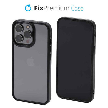 FixPremium - Caz Invisible pentru iPhone 14 Pro, negru