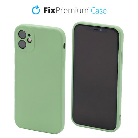 FixPremium - Caz Rubber pentru iPhone 11, verde