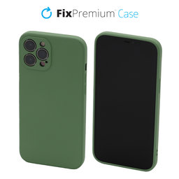FixPremium - Caz Rubber pentru iPhone 11 Pro, verde