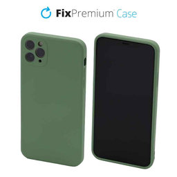 FixPremium - Caz Rubber pentru iPhone 11 Pro Max, verde