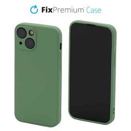 FixPremium - Caz Rubber pentru iPhone 14 Plus, verde