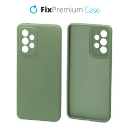 FixPremium - Caz Rubber pentru Samsung Galaxy A33 5G, verde