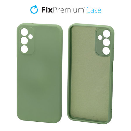 FixPremium - Caz Rubber pentru Samsung Galaxy A14 5G, verde