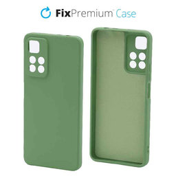 FixPremium - Caz Rubber pentru Xiaomi Redmi Note 11 Pro Plus, verde