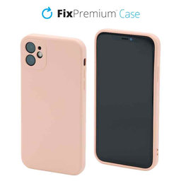 FixPremium - Caz Rubber pentru iPhone 11, portocale