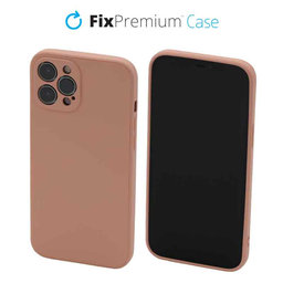 FixPremium - Caz Rubber pentru iPhone 12 Pro Max, portocale