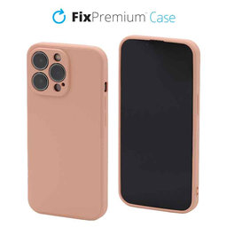 FixPremium - Caz Rubber pentru iPhone 13 Pro, portocale