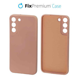 FixPremium - Caz Rubber pentru Samsung Galaxy S22 Plus, portocale