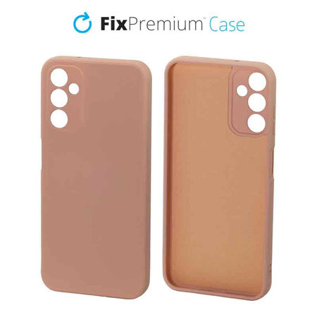 FixPremium - Caz Rubber pentru Samsung Galaxy A14 5G, portocale