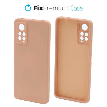 FixPremium - Caz Rubber pentru Xiaomi Redmi Note 11 Pro, portocale