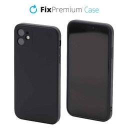 FixPremium - Caz Rubber pentru iPhone 11, negru