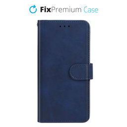 FixPremium - Caz Book Wallet pentru Xiaomi Redmi Note 12 Pro, albastru