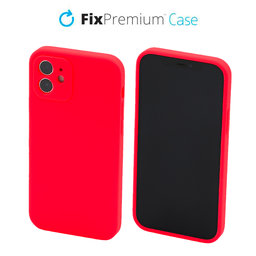 FixPremium - Silicon Caz pentru iPhone 11, roșu