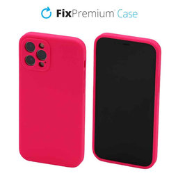 FixPremium - Silicon Caz pentru iPhone 12 Pro, roz