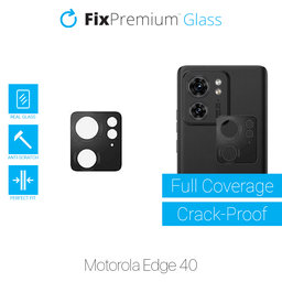 FixPremium Glass - Geam securizat a camerei din spate pentru Motorola Edge 40