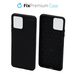 FixPremium - Caz Rubber pentru T Phone 5G / REVVL 6, negru