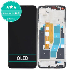 Realme 9 - Ecran LCD + Sticlă Tactilă + Ramă (Meteor Black) OLED