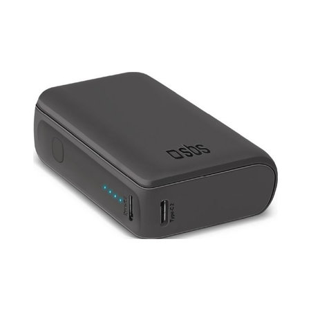 SBS - PowerBank NanoTube, 10 000 mAh, negru