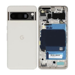 Google Pixel 8 Pro GC3VE G1MNW - Carcasă spate (Porcelain) - G949-00694-01 Genuine Service Pack