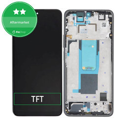 Xiaomi Redmi Note 11 Pro+ 5G 21091116UG - Ecran LCD + Sticlă Tactilă + Ramă (Mysterious Black) TFT