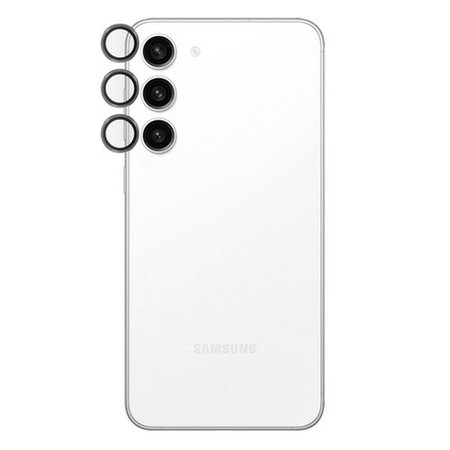 PanzerGlass - Capac de protecție a obiectivul camerei Hoops pentru Samsung Galaxy S23 FE, negru