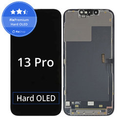 Apple iPhone 13 Pro - Ecran LCD + Sticlă Tactilă + Ramă Hard OLED FixPremium