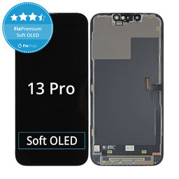 Apple iPhone 13 Pro - Ecran LCD + Sticlă Tactilă + Ramă Soft OLED FixPremium