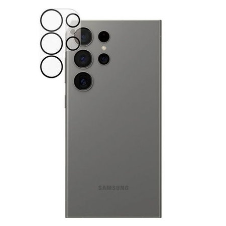 PanzerGlass - Capac de protecție a obiectivul camerei PicturePerfect pentru Samsung Galaxy S24 Ultra, negru