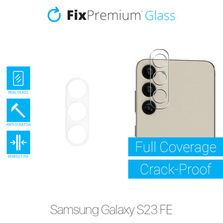 FixPremium Glass - Sticlă securizată a obiectivului camerei pentru Samsung Galaxy S23 FE