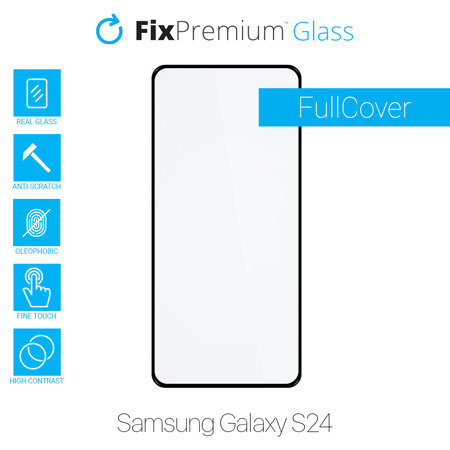 FixPremium FullCover Glass - Geam Securizat pentru Samsung Galaxy S24