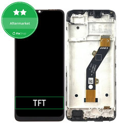 Infinix Smart 7 HD X6516 - Ecran LCD + Sticlă Tactilă + Ramă (Ink Black) TFT