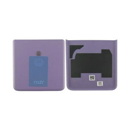 Motorola Razr 40 - Carcasă Baterie Inferior (Grape Compote) - 5S58C22941 Genuine Service Pack