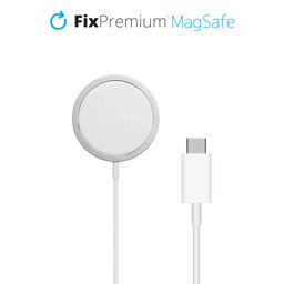 FixPremium - USB-C - MagSafe Cablu, strieborná