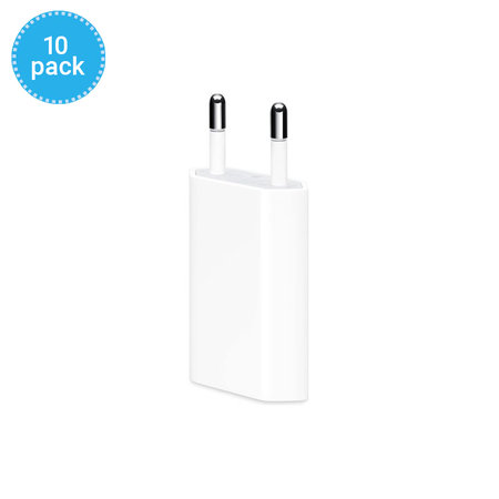 Apple - 5W USB Adaptor de încărcare - MGN13ZM/A (10 Pack)