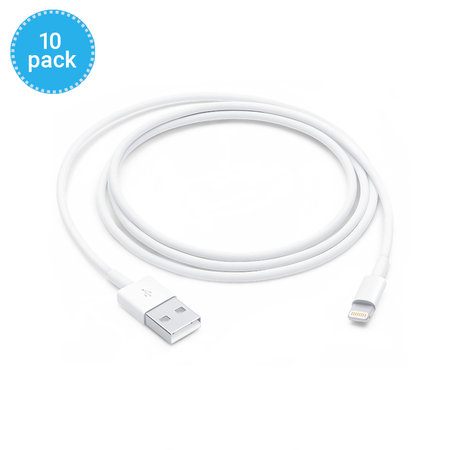 Apple - Lightning / USB Cablu (1m) - MD818ZM/A (bulk) (10 Pack)