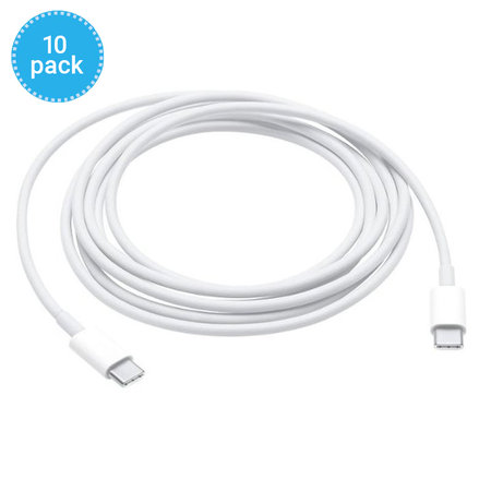 Apple - USB-C / USB-C Cablu (2m) - MLL82AM/A (bulk) (10 Pack)