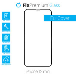 FixPremium FullCover Glass - Geam securizat pentru iPhone 12 mini