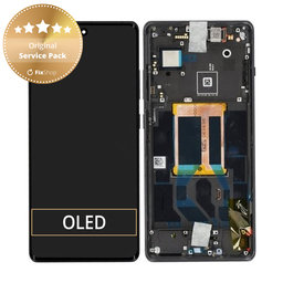 OnePlus 12R - Ecran LCD + Sticlă Tactilă + Ramă (Iron Grey) - 621029000157 Genuine Service Pack