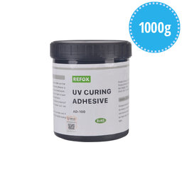 Refox AD-100 - Adeziv Rezistent la Apă cu Întărire UV (1kg)