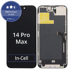 Apple iPhone 14 Pro Max - Ecran LCD + Sticlă Tactilă + Ramă In-Cell FixPremium