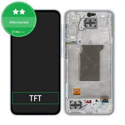 Samsung Galaxy A35 A356B - Ecran LCD + Sticlă Tactilă + Ramă (Awesome Iceblue) TFT