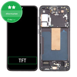 Samsung Galaxy S23 Plus S916B - Ecran LCD + Sticlă Tactilă + Ramă (Phantom Black) TFT