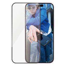 PanzerGlass - Geam Securizat UWF Gaming cu aplicatorul pentru iPhone 16 Plus, transparent