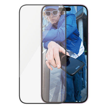 PanzerGlass - Geam Securizat UWF cu aplicatorul pentru iPhone 16 Plus, transparent