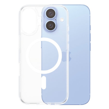 PanzerGlass - Caz HardCase s MagSafe pentru iPhone 16, transparent