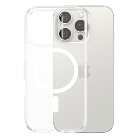 PanzerGlass - Caz HardCase s MagSafe pentru iPhone 16 Pro, transparent