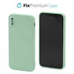 FixPremium - Silicon Caz pentru iPhone X & XS, verde