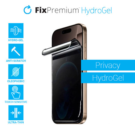 FixPremium - Privacy Screen Protector pentru Apple iPhone 16 Pro Max