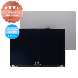 Apple MacBook Air 15" M2 A2941 (2023), M3 A3114 (2024) - Ecran LCD + Sticlă Frontală + Carcasă Spate (Space Gray) Original Refurbished